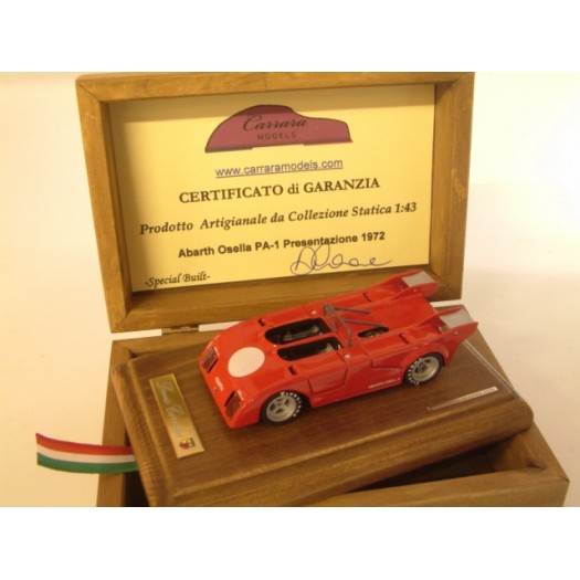 Abarth Osella PA1 Presentazione 1972 - Special Built 1:43